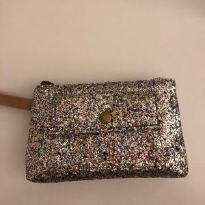 Jcrew sparkly wristlet